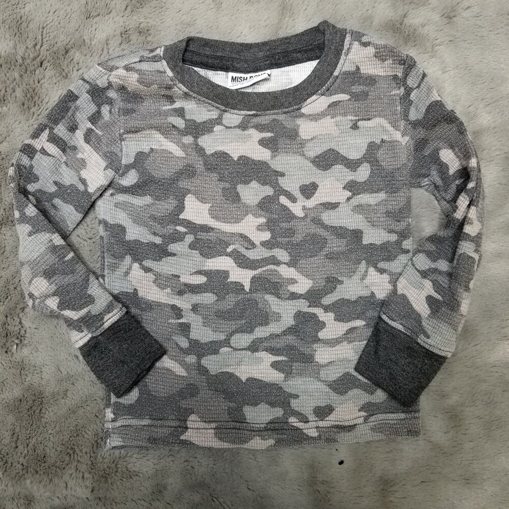Mish Boys Camo Thermal Longsleeve